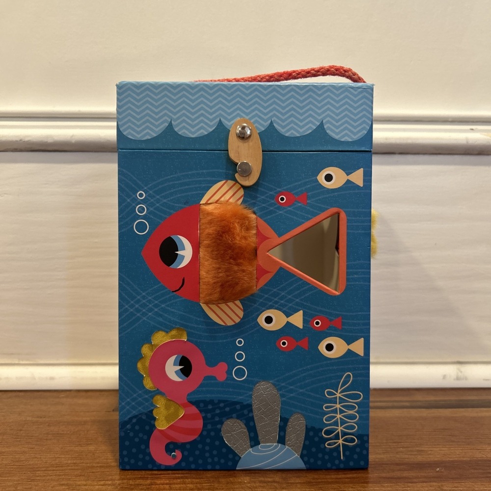 Janod Ocean Textures Shape Sorter Box Only